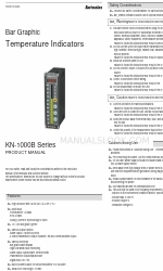 Autonics KN-1000B Series 製品マニュアル