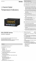 Autonics KN-2000W Series 제품 설명서