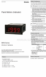 Autonics M4N-DI X Series Product Manual