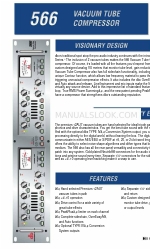 dbx 566 Opuscolo e specifiche