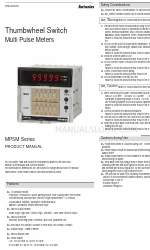 Autonics MP5M-1 Series Manuel du produit