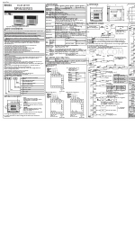 Autonics MP5M-21 Instruction Manual