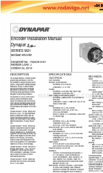 DYNAPAR M21 Series Instrukcja instalacji