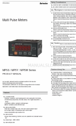 Autonics MP5S Series Instruction Manual