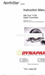 DYNAPAR NorthStar RIM Tach 1250 Manuel d'instruction