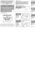 Hifonics BZE65CX 빠른 시작 설치 매뉴얼