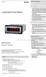 Autonics MT4N Series Product Manual