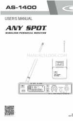 Galaxy Audio AS-1400 사용자 설명서