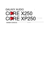 Galaxy Audio Core X250 Owner's Manual