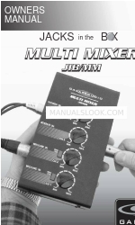 Galaxy Audio JIB/MM Owner's Manual