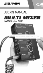 Galaxy Audio JIB/MM User Manual