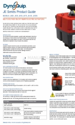 DynaQuip JE15S Instrukcja obsługi produktu