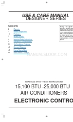 Frigidaire 100BTU-25 Panduan Penggunaan dan Perawatan