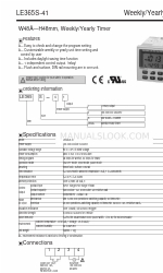 Autonics LE365S-41 Посібник