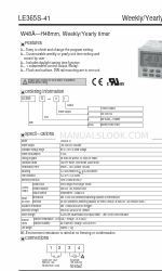 Autonics LE365S-41 Монтаж