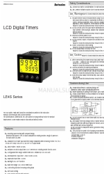 Autonics LE4S Series Manuel