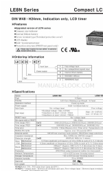 Autonics LE8N-BF Schnellstart-Handbuch