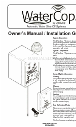 DynaQuip Controls WaterCop 소유자 매뉴얼