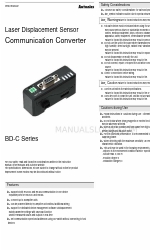 Autonics BD-C Series Instruções