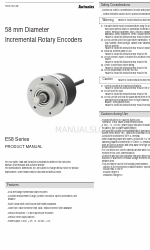 Autonics E58 Series Manuale del prodotto