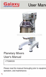 Galaxy Equipment 177GMIX30 Manuale d'uso