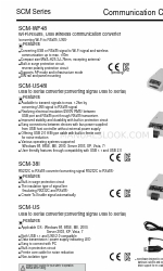 Autonics SCM Series 매뉴얼