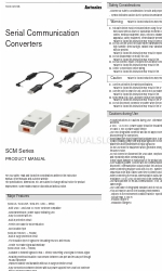 Autonics SCM-SFL Manuale del prodotto