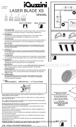 iGuzzini LASER BLADE XS Skrócona instrukcja obsługi