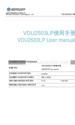 95Power VDU2503LP Manuale d'uso