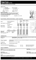 High End Systems Studio Color MSR 575/2 Datasheet