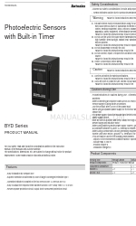 Autonics BYD100-DDT Series Manual del producto