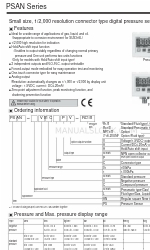 Autonics PSAN Series Manual