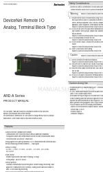 Autonics ARD-AI04 Manual do produto