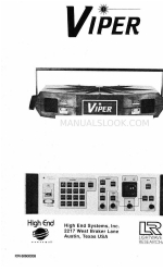 High End Systems Viper Kullanıcı Kılavuzu