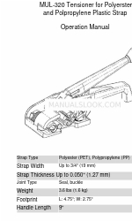 Dynaric MUL-320 Betriebshandbuch