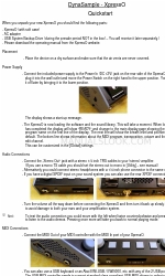 DynaSample XpressO 빠른 시작 매뉴얼