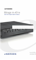 Autonomic Mirage m-401e Handbuch