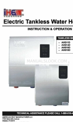 iHeat AHS18D Manual de instrucciones y funcionamiento