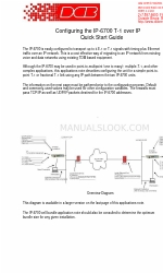 DCB IP-6700 Посібник із швидкого старту