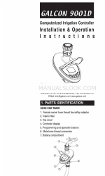 Galcon 9001D Operation And Installation Instructions Manual