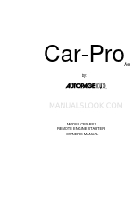 Autopage Car-Pro CPX-RS1 Manual do Proprietário