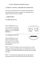 Autopage RF-303 Руководство по эксплуатации