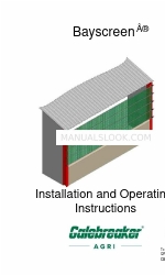 Galebreaker Bayscreen Installation And Operating Instructions Manual