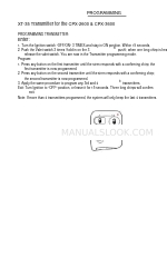 Autopage XT-35 for CPX-2600 & CPX-3600 マニュアル