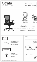 9to5 seating Strata Istruzioni per il montaggio