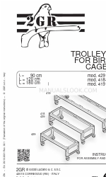 2GR 418 Instruções de montagem e utilização