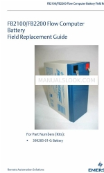 Emerson FB2200 Field Replacement Manual