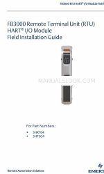 Emerson FB3000 Instrukcja instalacji