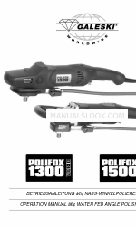 Galeski Polifox 1300 Manual de instrucciones