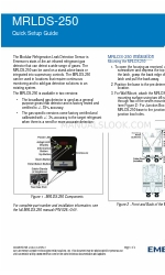 Emerson MRLDS-250 Посібник з швидкого налаштування